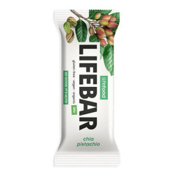 lifebar lifefood chia pistache 40g