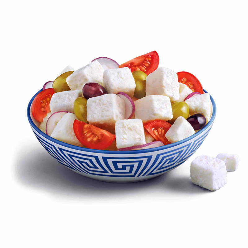 dés végétaux feta vegan nurishh
