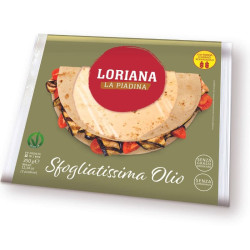 piadina vegan huile d'olive loriana la piadina 350g