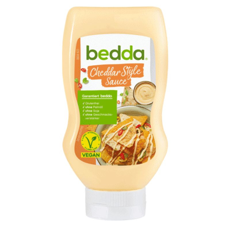 sauce cheddar style vegan bedda