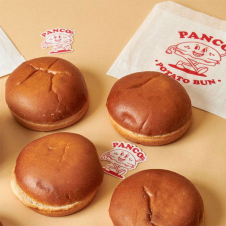 potato bun vegan panco buns 80g