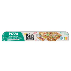 pate a pizza epaisse rectangulaire biobleud 430g