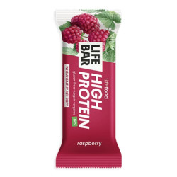lifebar protein framboise lifefood 40g