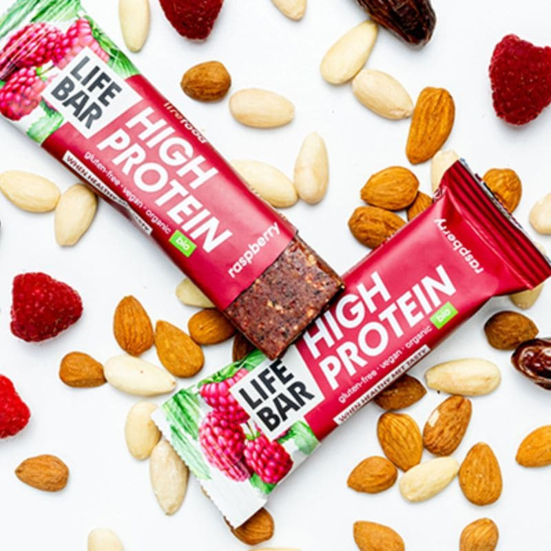 lifefood lifebar protein framboise