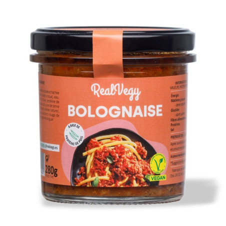 bolognaise vegan real vegy 280g