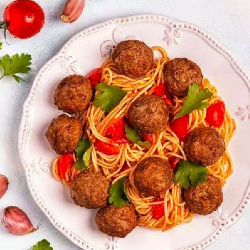 real vegy boulettes vegan sauce tomate