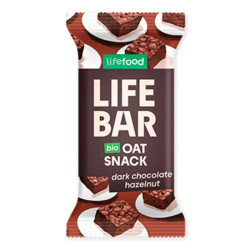 lifebar lifebood chocolat noir noisette 40g