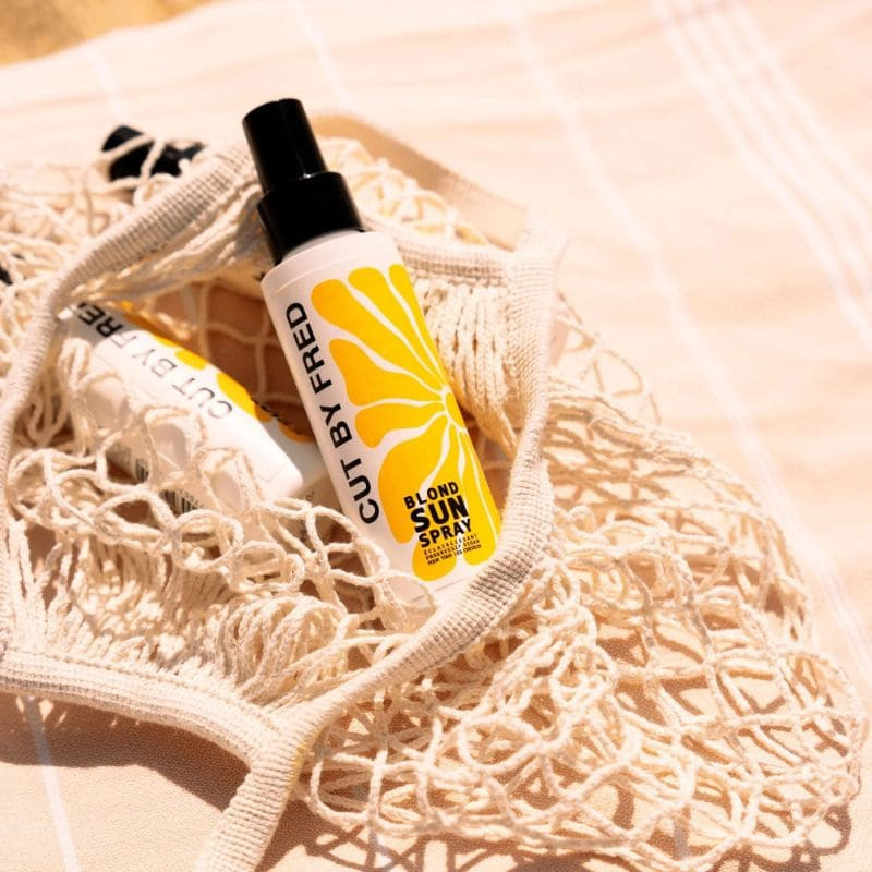 cut by fred blonde sun spray