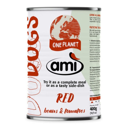 pâté pour chien Ami V-Love every day red