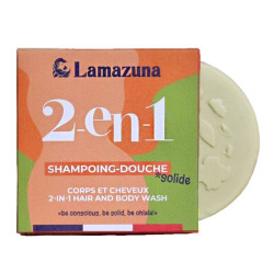 shampoing douche solide lamazuna 70ml