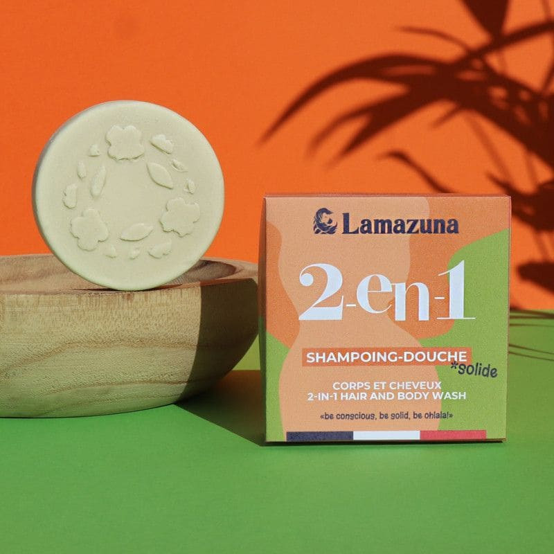 shampoing douche solide lamazuna