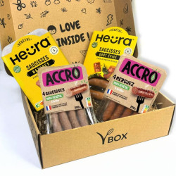 vegan box bbq saucisses mix ovs