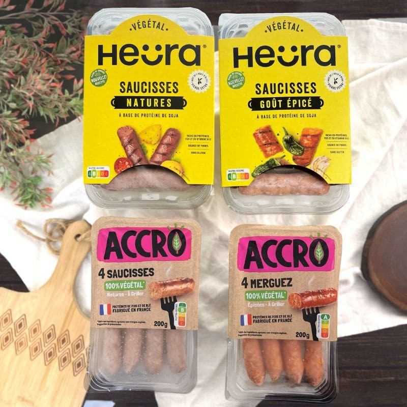 vegan box bbq saucisses mix