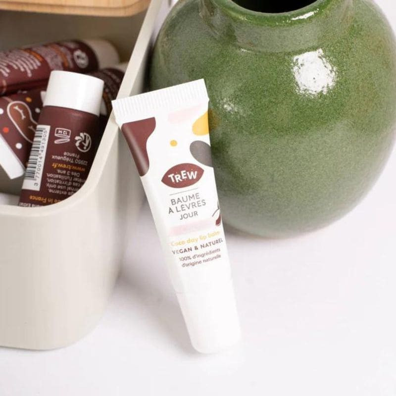 trew cosmetics baume a levres noix de coco