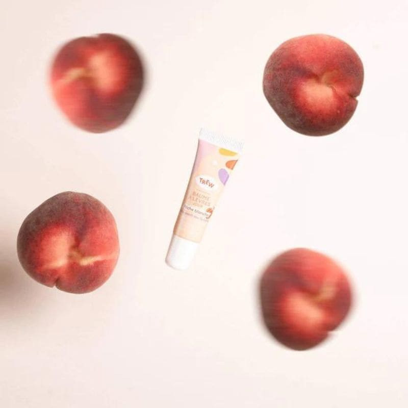 baume a levres trew cosmetics peche blanche