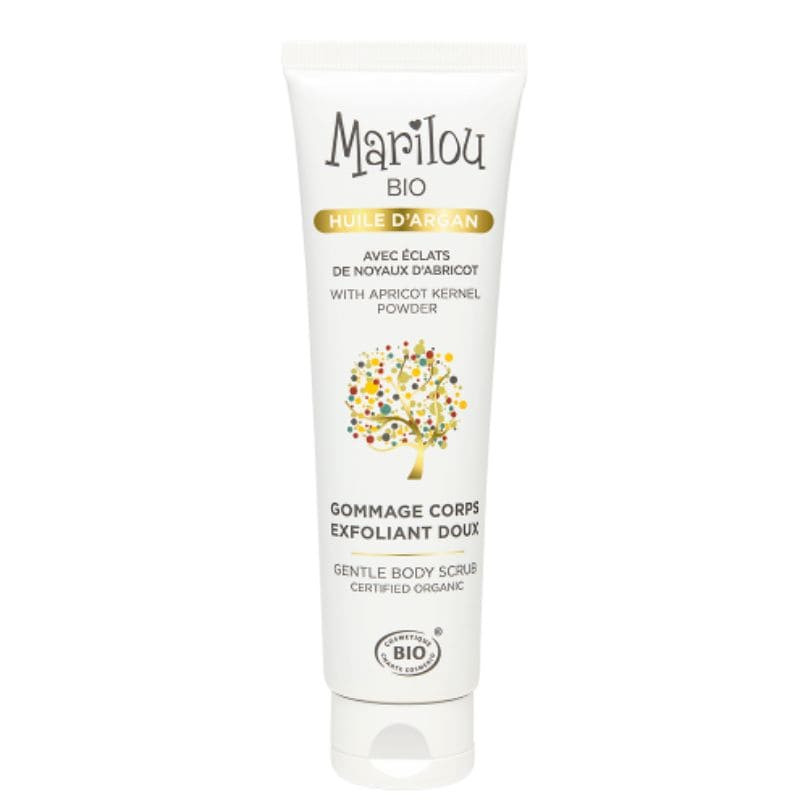 gommage corps huile argan marilou bio 100ml