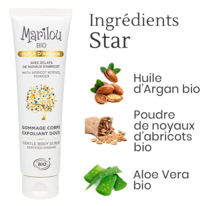 marilou bio gommage corps argan