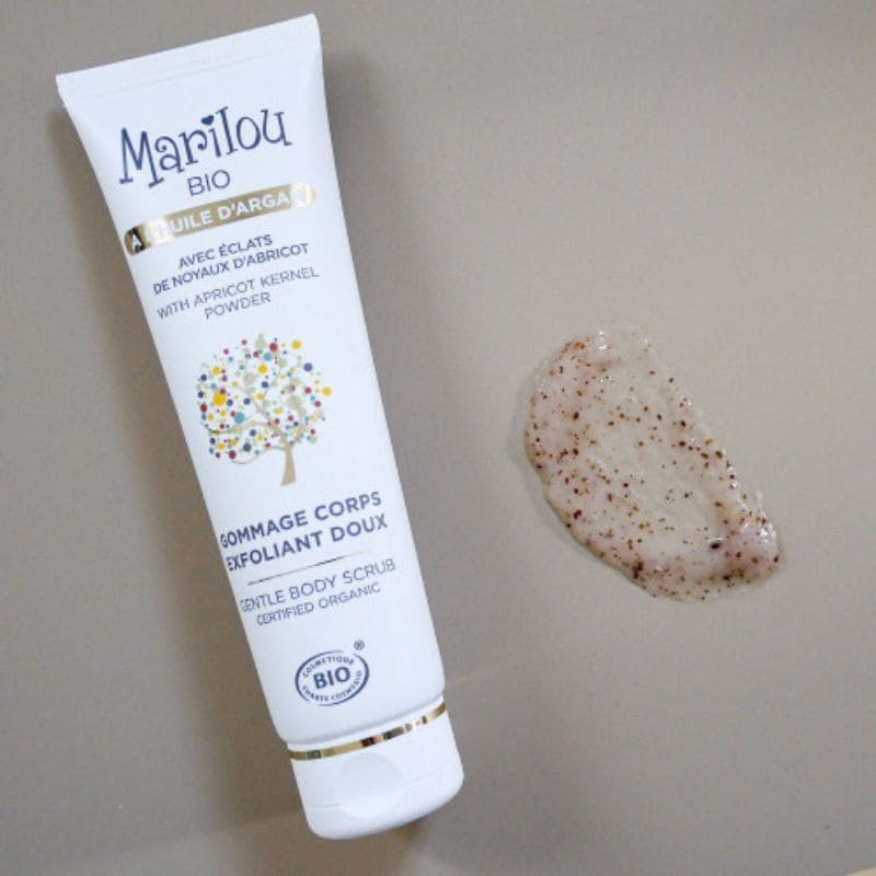 marilou bio gommage corps huile d'argan