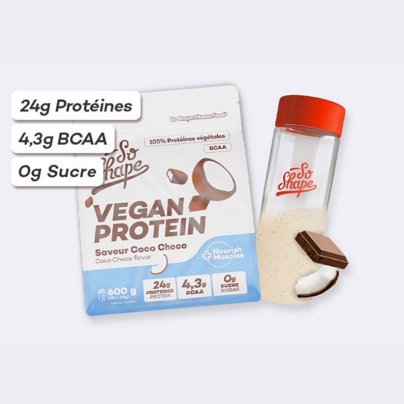 so shape proteine vegan choco coco