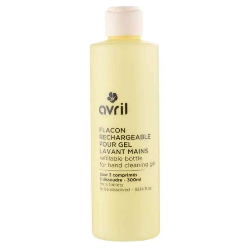 flacon rechargeable pour gel lavant mains avril 300ml