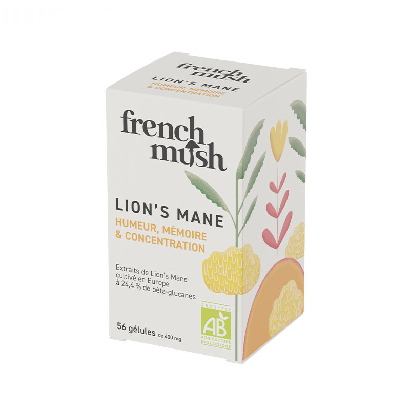 gélules lion's mane bio french mush