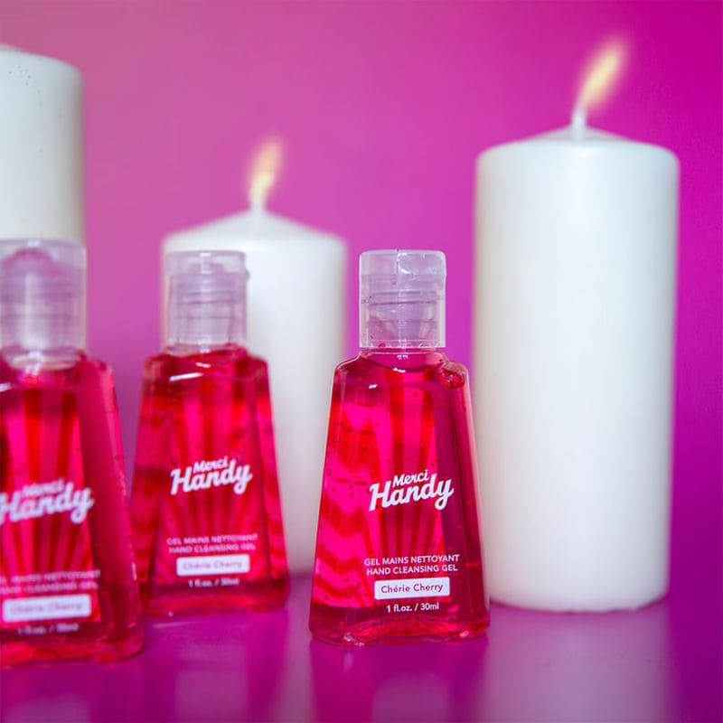 gel pour les mains merci handy chérie cherry