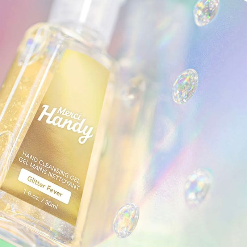 gel pour les mains merci handy glitter fever