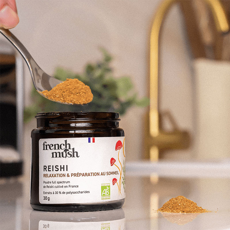 poudre reishi bio french mush