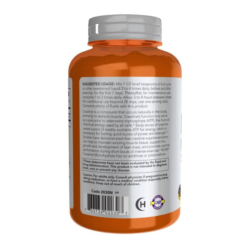 creatine monohydrate now foods