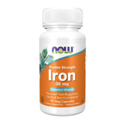 iron double strength now foods x90 capsules