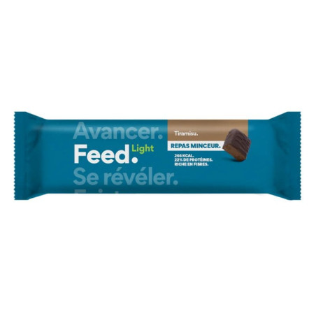 barre repas feed light tiramisu chocolat 70g