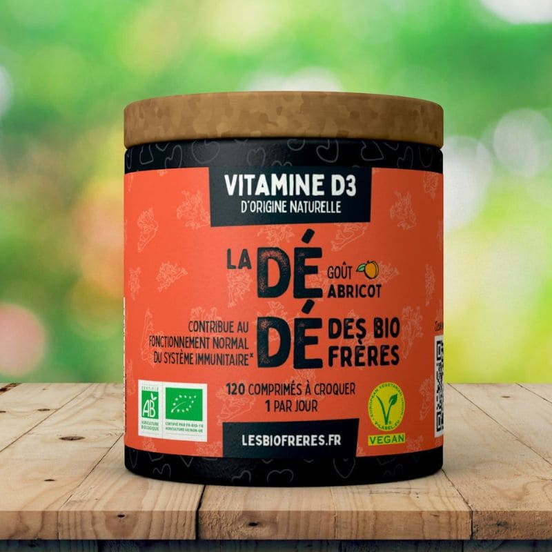 la dédé les bio frères abricot 120 comprimes
