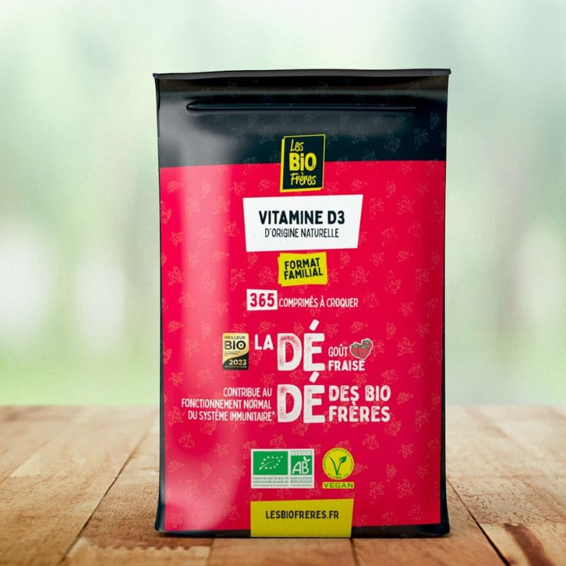 Dede fraise multipack Les Bio Freres 365 comprimés