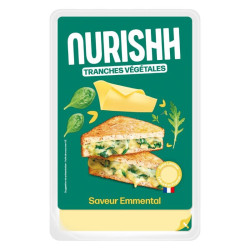 tranches vegetales saveur emmental Nurishh
