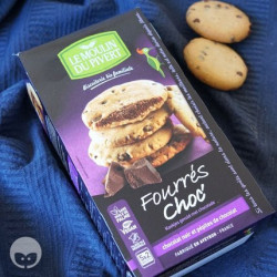 Biscuits vegan chocolat - le moulin du pivert
