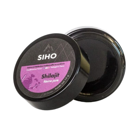 resine de shilajit pure siho 15g