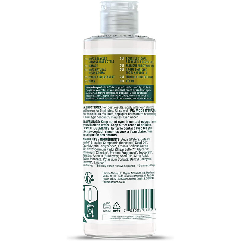 faith in nature conditoner karité argan