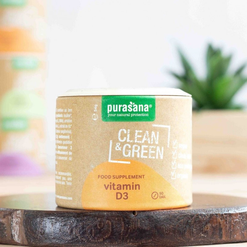 vitamine d3 clean & green purasana