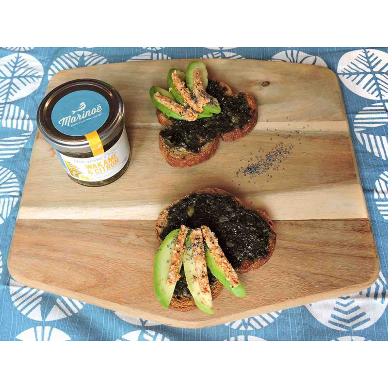 marinoe tartare algues wakame citron photo