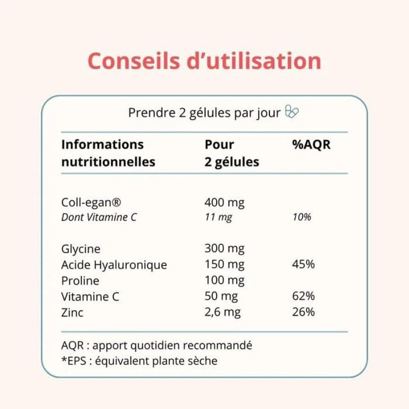 pre-collagene vegan argalys utilisation