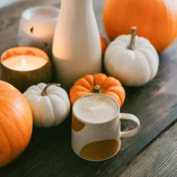 numorning preparation pumpkin spice latte