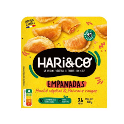 empanadas hache vegetal poivrons rouges hari and co