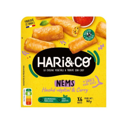 nems haché végétal curry 140g