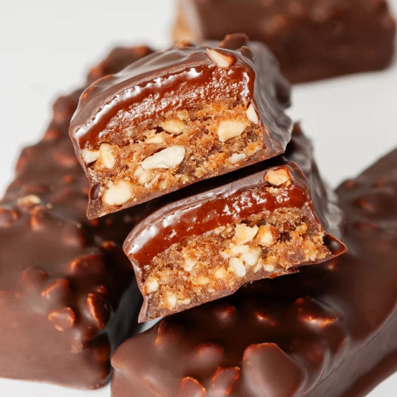 barre cacahuètes caramel fizi