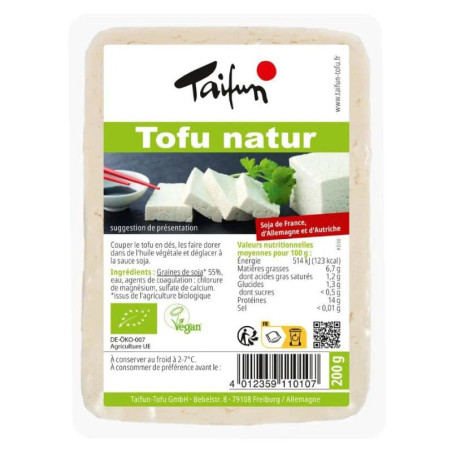 tofu nature taifun 200g