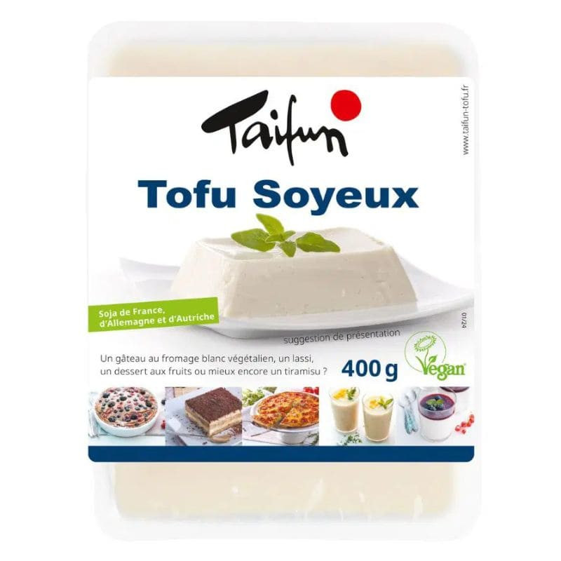 tofu soyeux taifun 400g