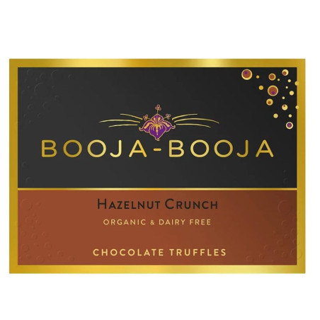 chocolate truffles hazelnut crunch booja booja 92g