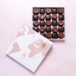 coffret 25 chocolats pralines escale pralinee 230g