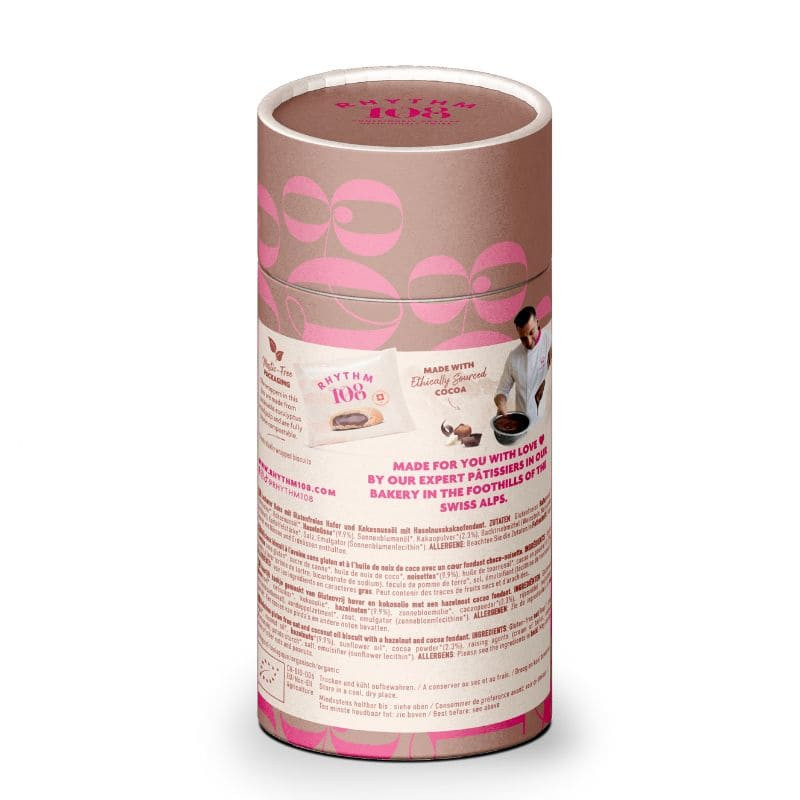 boite cadeau biscuits praliné choco-noisette rhythm 108