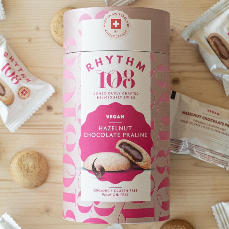 boite biscuits praliné choco-noisette rhythm 108